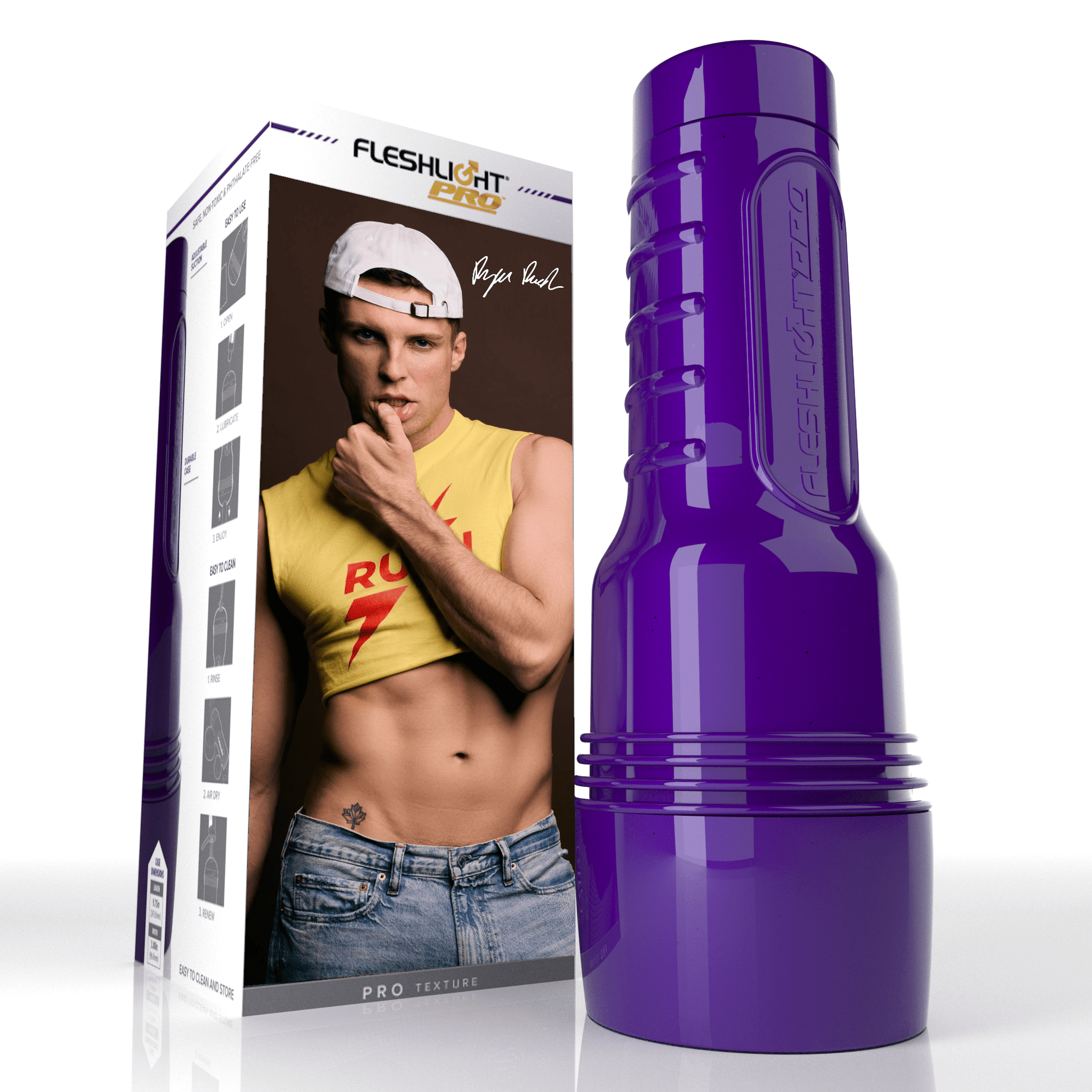 Ryan Rush Deep Throat Allure With Case 150Fleshlight