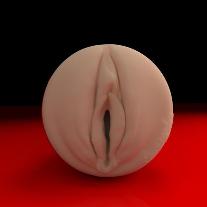 Straight on shot of Savannah Bond's Ricky Room Fleshlight 
